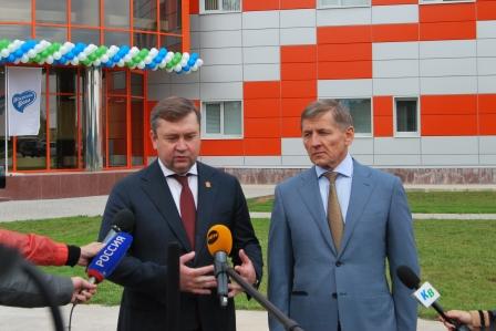 Губернатор Тверской области Сергей Шевелев и генеральный диркетор ГК 