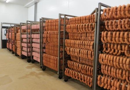 Камера охлаждения готовой продукции